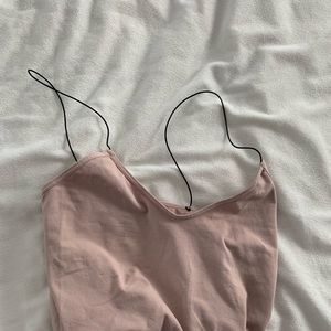 Pink tank top